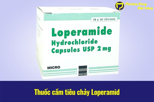 Thuốc đau bụng tiêu chảy Loperamid